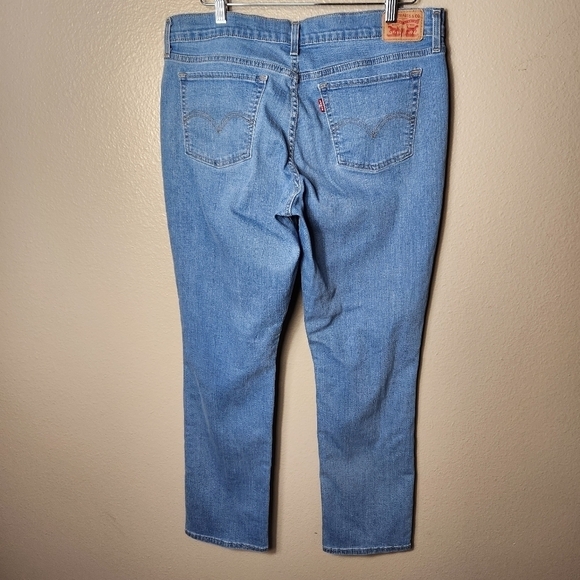 Levi's Womens 414 Relaxed Straight Light Wash Jeans-Size 31 - Picture 7 of 8